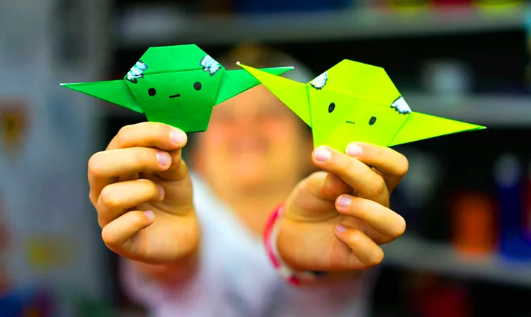 çocuk ve origami
